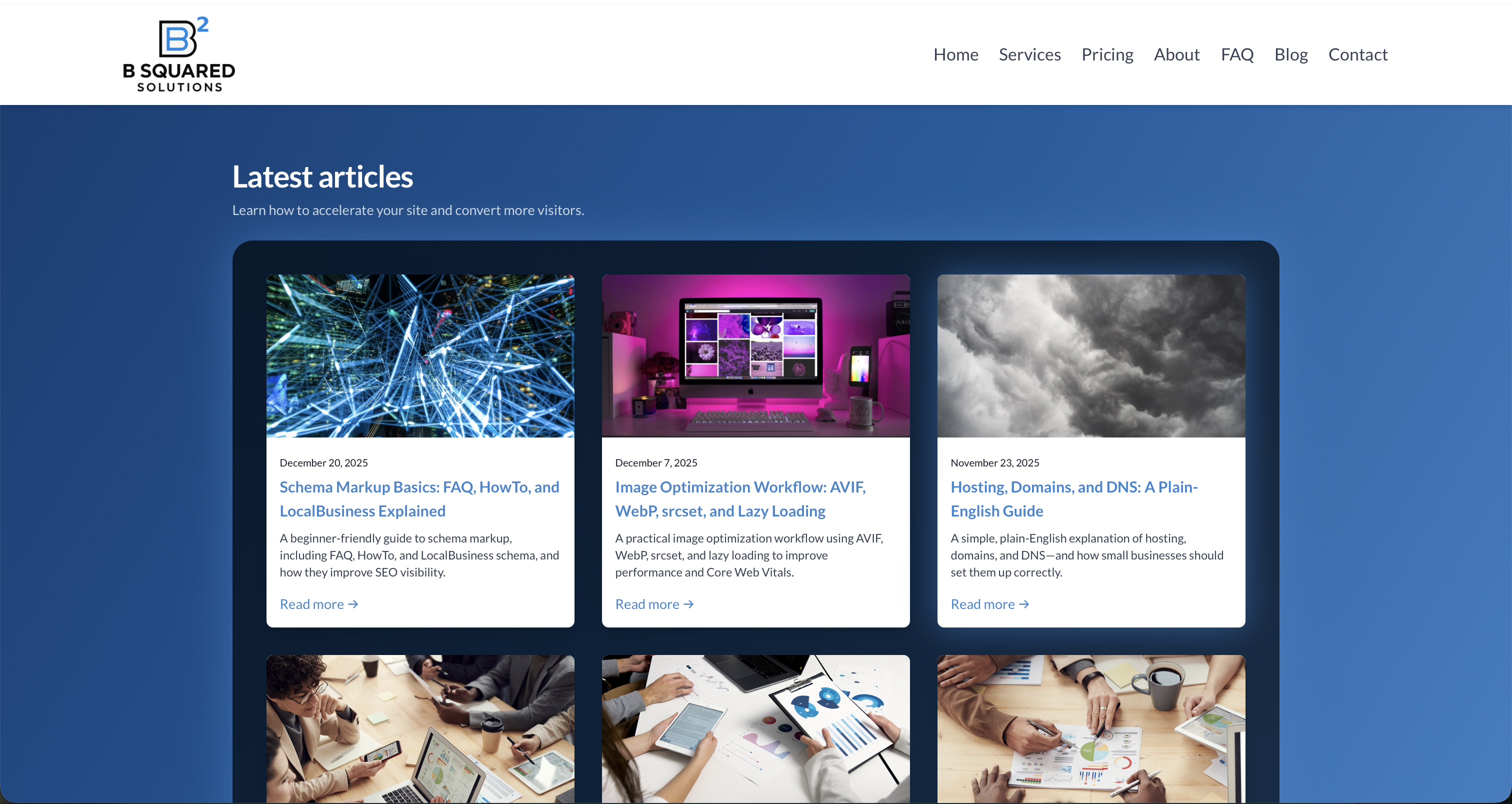 B Squared Solutions project screenshot 8
